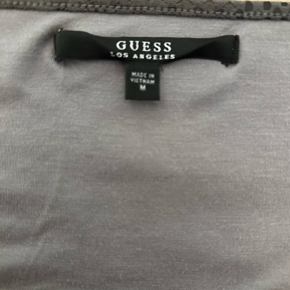 Y2K GUESS Faux Snakeskin Crop Halter Top size medium - Picture 6 of 6